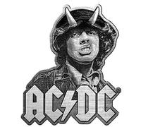 rz AC/DC Angus 'Devil' shaped Metal Pin Badge