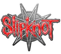 rz Slipknot 9 Pointed Star Logo Metal Pin Badge