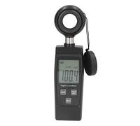 Rz851 Handheld Digital Illuminance Meter, 200000 Lx Portable Light Meter Lumens Meter for Lamps Animal Husbandry Mining Industries
