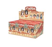 RZAHUAHU Heaven Official Blessing Hua Cheng Xie Lian Chibi Figure Holiday Edition Blind Box Anime Gift (One Whole Box (6 Different))