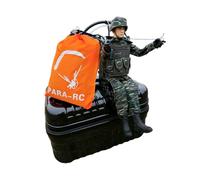 RZARDFLAMR 2.4G RC Stunt Paraglider with 1.8m Wingspan, Portable Foldable Design, Long Flight Time and Advanced Stabilization System for Outdoor Adventure, Gift for Adult(RTF Version/Soldier Model)