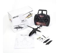 RZARDFLAMR F150BL V3 RC Helicopter Model, 2.4GHz Remote Control Aircraft with LED Lights, Stable Flight Indoor/Outdoor Aviation Model for Beginner, Gift for Adults and Enthusiasts (RTF)