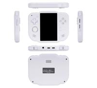 RZARDFLAMR MagicX Zero 40 Retro Handheld Game Console , 4.0-Inch IPS Vertical Touch Screen for DS & Arcade Classics, Versatile Emulator Support, 4300mAh Battery, Gift for Gamers & Adults (128G/White)