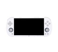 RZARDFLAMR Trimui Smart Pro Retro Handheld Game Console - 4.96 Inch IPS Screen, 5000mAh Battery, 20+ Emulators & Multiplayer, Portable Classic Gaming Device for Adults, Gift for Players (White)