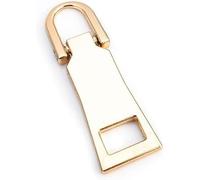 Rzcin Gold Zipper Pull Replacement, Slider Pull Tab, Luggage, Backpack, Jacket, Suitcase, Coat Sewing Notions and Supplies