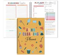 RZCOMP ADHD Cleaning Planner ADHD Daily Organizing Planner Household Cleaning Schedule Book for Adults