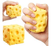 RZCOMP Cheese Squishy Big Cheese Squishy Ultra-Soft Slow Rising,Stress Relief Fidget Novelty Toy Gift for Adults & kids (5CM)