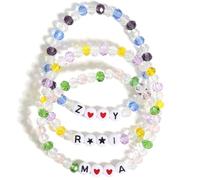 RZCOMP for Korea-pop Merch Bracelet Inspired Bracelets,3 PCS Stackable Stretch Hunters Singer Bracelets for Pop Fans Stuff Cosplay Outfit Christmas Birthday Gifts