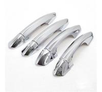 RZCREW Car Door Handles Shell Compatible with for Edge 2015 2016 2017 Car Side Door Handle Cover Trim Exterior Door Handles Catch Overlay Molding Accessories