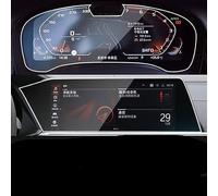 RZCREW Car Screen Protector Compatible With BMW For X5 X6 X7 G05 G06 G07 2020 2021 Car GPS Navigation Screen Protector Film Display Protective Film Navigation Screen Protector (Color : High match)