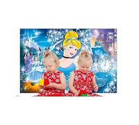 RZDQZY Cinderella Birthday Balloons & Backdrop Set - Royal Magenta, 45.72 cm x 45.72 cm - Perfect for Birthday & Baby Shower Parties