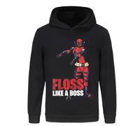 Rzfbeeok Boys Girls Cartoon Hoodie Kids 2024 Movie Soft Pullover Sweatshirt (Black,11-12 Years,11 Years,12 Years)