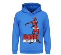 Rzfbeeok Boys Girls Cartoon Hoodie Kids 2024 Movie Soft Pullover Sweatshirt (Blue,7-8 Years,7 Years,8 Years)