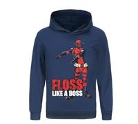 Rzfbeeok Boys Girls Cartoon Hoodie Kids 2024 Movie Soft Pullover Sweatshirt (Navy Blue,11-12 Years,11 Years,12 Years)