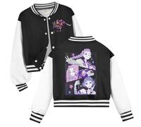 Rzfbeeok Kids Singer Jacket Hoodie Girls Movie Stars Jacket Casual Pop Sweatshirts (Black,3 Years)