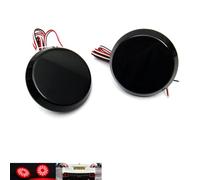 RZG 2x Black Smoked Lens Rear Bumper Reflector LED Fog Tail Stop Brake Light DRL For 2007-2013 Qashqai Pathfinder 2015-2018 Juke