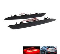 RZG 2x Black Smoked Lens Rear Bumper Reflector LED Fog Tail Stop Brake Light DRL For 2009-12 Astra VI J 5D Hatchback