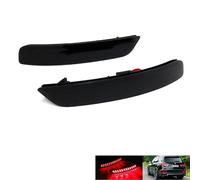 RZG 2x Black Smoked Lens Rear Bumper Reflector LED Tail Stop Brake Light DRL Fit For 2013-2018 F15 X5 M Sport F85 X5 M