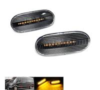 RZG 2x Clear Lens Side Marker Amber LED Indicator Reflector Light For 2014-2022 MB Sprinter 906 907 910 Crafter 2E