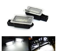 RZG 2x LED Interior Courtesy Footwell Side Step Under Door Light White For S60 S80 V60 XC60 V40 V70 XC70
