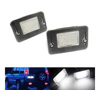 RZG 2x LED Licence Number Plate Light White Canbus For 1989-2004 LR Discovery Series 1 2