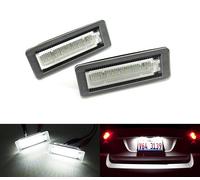 RZG 2x LED Licence Number Plate Light White Canbus For 2007-15 MB Fortwo W451 Coupe/Cabrio