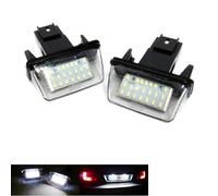 RZG 2x LED Licence Number Plate Light White Canbus For 206 207 307 308 406 407 SW 5008 Partner Expert Rifter Traveller Proace single tailgate