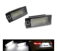 RZG 2x LED Licence Number Plate Light White Canbus For A1 A3 S3 A4 S4 A5 S5 A6 A7 Q3 Q5 Q7 TT RS Cayenne