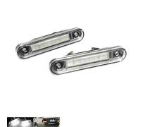 RZG 2x LED Licence Number Plate Light White Canbus For MB 190 Series W201 E-Class W124 C-Class W202