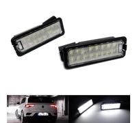 RZG 2x LED Rear Licence Number Plate Light White Canbus For Amarok Beetle Caddy V Golf GTI V VI VII Polo Scirocco T-Roc Up! TGE