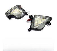 RZG 2x LED Side View Mirror Puddle Light White Canbus For 2009-2016 Octavia II 1Z III 5E Superb II 3T