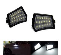 RZG 2x LED Side View Mirror Puddle Light White Canbus For C30 C70 II S40 II S60 S80 V50 V60 V70 II XC70 XC90