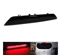RZG Black Smoked Lens LED Rear High Level Centre Third Brake Stop Light For 2013+ Transit MK8 2012+ Transit Tourneo Custom tailgate