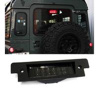 RZG Black Smoked Lens LED Rear High Level Centre Third Brake Stop Light For LR Defender Discovery Series I II