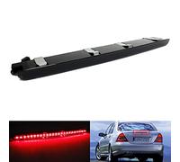 RZG Black Smoked Lens LED Rear Trunk Boot Centre Third Brake Stop Light For 2000-2007 MB C-Class Saloon W203