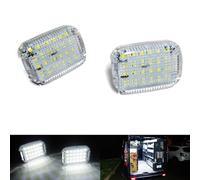 RZGMTSPT 2x LED Interior Cabin Courtesy Cargo Load Space Area Dome Light White For 2014-2025 Transit 150/250/350/350 HD Van Transit Connect