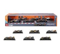 RZHomestore Maisto Bburago 1:43 Scale Highly Detailed Formula One Cars 6 Pack (McLaren)