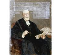 RZHRHJES Abstract Painting Poster Art Print Canvas Print Poster Francis John Tillstone Town Clerk by Sir Hubert Von Herkomer Landscape Canvas Painting for Home Decor 60x90cm