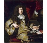 RZHRHJES Abstract Painting Poster Art Print Canvas Print Poster Jean Baptiste Colbert by Jean Marc Nattier Landscape Canvas Painting for Office Decor 60x90cm