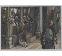 RZHRHJES Abstract Painting Poster Art Print Canvas Print Poster Judas Goes to the Find the Jews by Jacques Landscape Canvas Painting for Home Decor 60x90cm