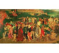 RZHRHJES Abstract Painting Poster Art Print Canvas Print Poster Love the Conqueror by Byam Liston Shaw Landscape Canvas Painting for Home Decor 60x90cm