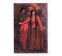 RZHRHJES Abstract Painting Poster Art Print Canvas Print Poster O! Never Shall Sun That Morrow See by Hans Holbein the Younger Landscape Canvas Painting for Office Decor 60x90cm