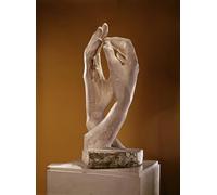 RZHRHJES Abstract Painting Poster Art Print Canvas Print Poster the Cathedral by Auguste Rodin Landscape Canvas Painting for Home Decor 60x90cm