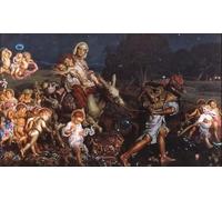 RZHRHJES Abstract Painting Poster Art Print Canvas Print Poster the Innocents by William Holman Hunt Landscape Canvas Painting for Home Decor 60x90cm
