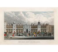 RZHRHJES Abstract Painting Poster Art Print Canvas Print Poster the Kings Mews Charing Cross Temporary Home of Edward Cross's Menagerie by Hosmer Shepherd for Home Decor 60x90cm