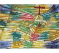 RZHRHJES Abstract Painting Poster Art Print Canvas Print Poster The Lamb by Paul Klee Landscape Canvas Painting for Home Decor 60x90cm