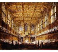 RZHRHJES Abstract Painting Poster Art Print Canvas Print Poster the State Opening of Parliament by Nash Landscape Canvas Painting for Home Decor 60x90cm
