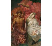 RZHRHJES Abstract Painting Poster Art Print Canvas Print Poster Time Death and Judgement by George Frederic Watts Landscape Canvas Painting for Home Decor 60x90cm