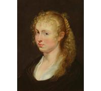 RZHRHJES Abstract Painting Poster Art Print Canvas Print Poster Young Woman with Curly Hair by Peter Paul Rubens Landscape Canvas Painting for Office Decor 60x90cm