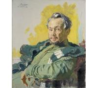 RZHRHJES Art Canvas Print Retro Picture Monsieur R. D. De Maratray French War Correspondent for 'le Petit Journal' by Sir William Newenham Montague Orpen for Office Decor 60x90cm